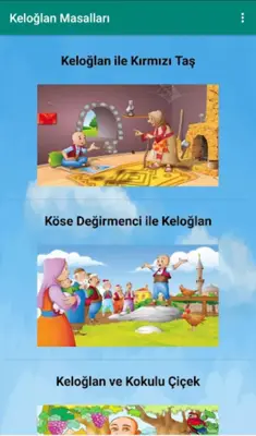 Çocuklara Masal ve Hikayeler O android App screenshot 3