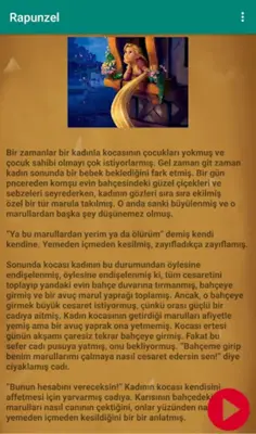 Çocuklara Masal ve Hikayeler O android App screenshot 6